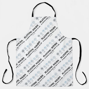 Tablier Solides Platoniques Dérivés Du Fruit De La Vie