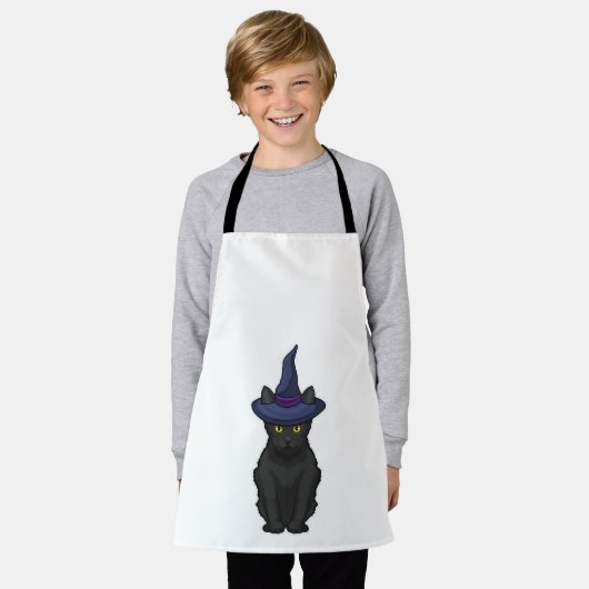 Tablier Sorcière de chat (Porté)