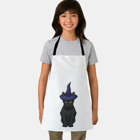Tablier Sorcière de chat (Insitu)