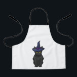 Tablier Sorcière de chat<br><div class="desc">Ce design est le cadeau idéal pour un anniversaire,  Noël et d'autres célébrations. Il convient aux femmes,  aux hommes et aux enfants.</div>