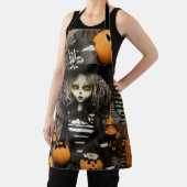 Tablier sorcière d'Halloween (Insitu)