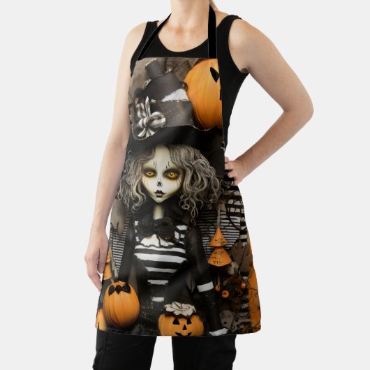 Tablier Sorcière d'Halloween (Insitu)