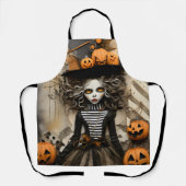 Tablier sorcière d'Halloween (Recto)