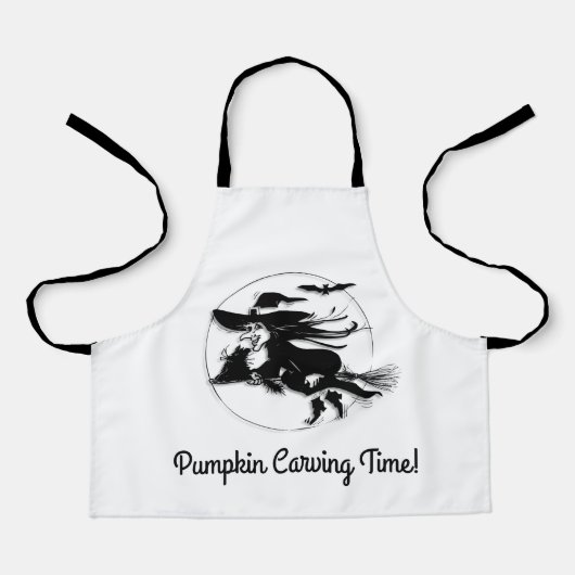 Tablier Sorcière Halloween Apron (Recto)