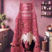 Tablier Sorcières Cauldron Pink Apron