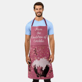 Tablier Sorcières Cauldron Pink Apron (Porté)