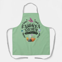 Sorcières Cuisine Repas magiques et Amour Apron Ve