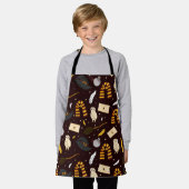 Tablier Sorcières, sorciers et Motif magique (Porté)