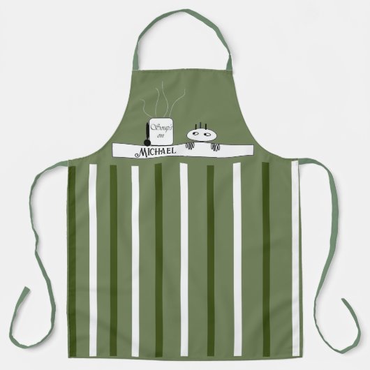 Tablier "Soupes" (Recto)