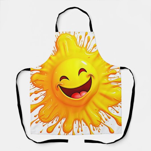 Tablier Sourires de soleil : Explosion de joie (Recto)