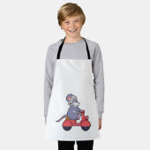 Tablier Souris comme Biker avec Scooter.PNG (Porté)