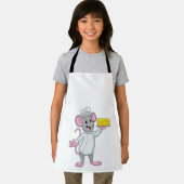 Tablier Souris comme cuire avec du fromage (Insitu)