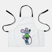 Tablier Souris en forme avec corde (Recto)