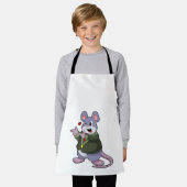 Tablier Souris en mariée avec costume (Porté)