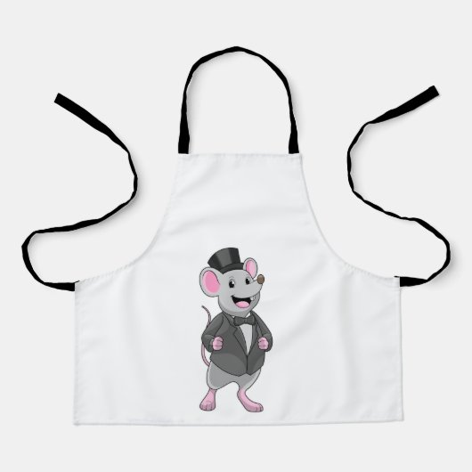 Tablier Souris en tant que chambre avec ruban (Recto)