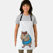 Tablier Souris en tant que coureur avec bandeau (Insitu)