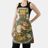 Tablier souris et fleurs Art nouveau (Insitu)