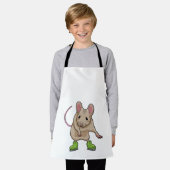 Tablier Souris Patinage sur glace Patins sur glace (Porté)