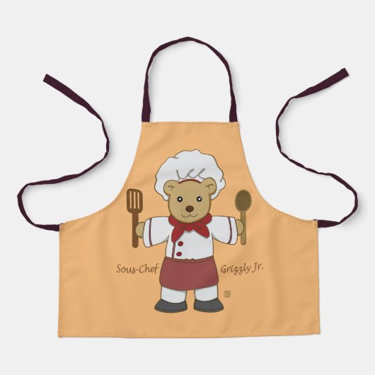 Tablier Sous-Chef Grizzly Jr. (Recto)