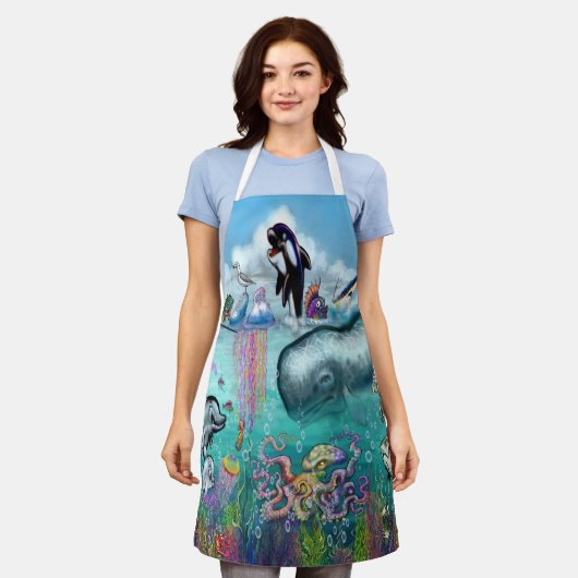Tablier Sous la mer (Porté)
