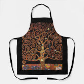 Tablier Sous l'arbre de la vie, l'art Klimt, (Recto)