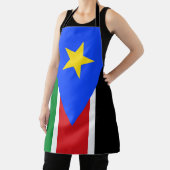 Tablier South Sudan Flag (Insitu)