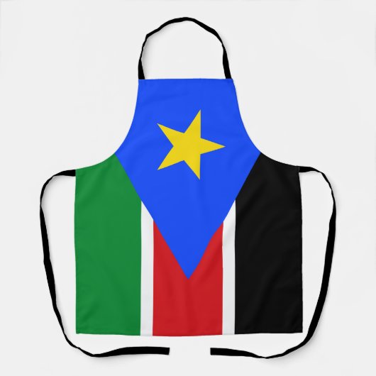Tablier South Sudan Flag (Recto)