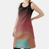 Tablier Southwestern Southwest Desert Rainbow Art Design (Insitu)