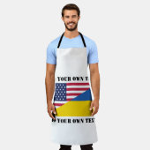 Tablier Soutien américain à l'Ukraine Thaillow Pillow (Porté)