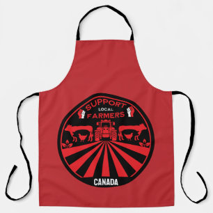 Tablier Soutien des produits agricoles canadiens locaux
