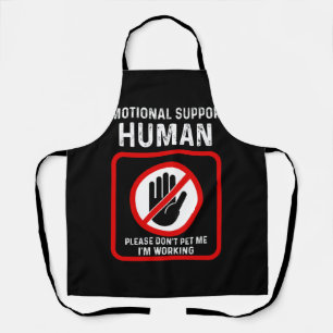 Tablier Soutien émotionnel Costume d'Halloween humain Ne p