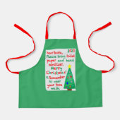 Tablier Souvenir de Noël 2020 (Recto)