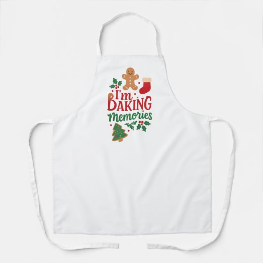 Tablier Souvenirs de Noël (Recto)