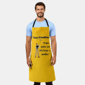 TABLIER SOY MANDILON PORQUE QUIERO UNA VIDA LARGA Y PACIFI (Porté)