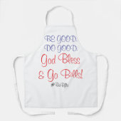 Tablier SOYEZ BON ! FAIS DU BIEN. FACTURES DE Dieu Béni &  (Recto)