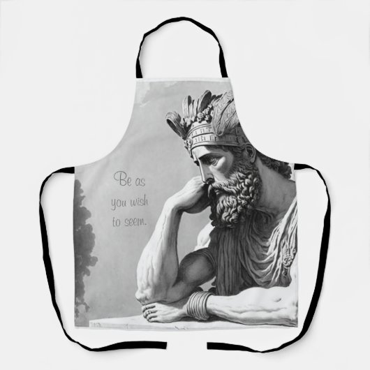 Tablier Soyez comme vous voulez paraître (Recto)