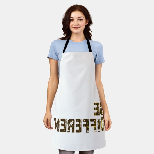 Tablier Soyez différent Debout (Porté)