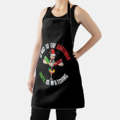 Tablier Soyez Gentil Au Bartender Funny Santa Claus Don (Insitu)