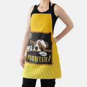 Tablier Soyez Sage, Priorifiez ! (Insitu)