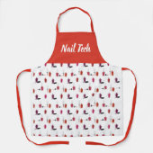 Tablier Spa Et Salon Polonais Personnalisés À L'Ongle (Recto)