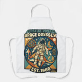 Tablier Space Odyssey – Cosmic Adventure for Space Lovers (Recto)