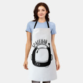 Tablier Spaceman Vintage (Porté)