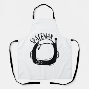 Tablier Spaceman Vintage
