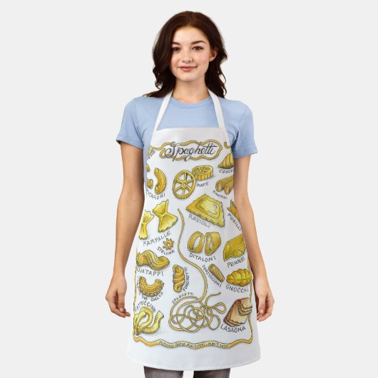 Tablier Spaghetti Apron (Porté)