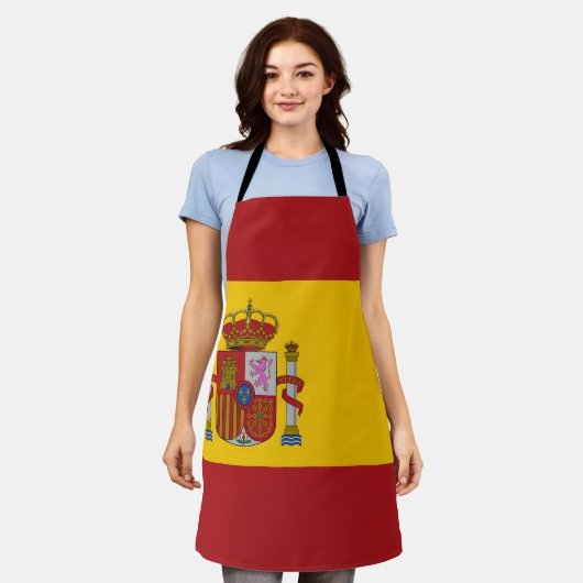 Tablier Spain Flag (Porté)