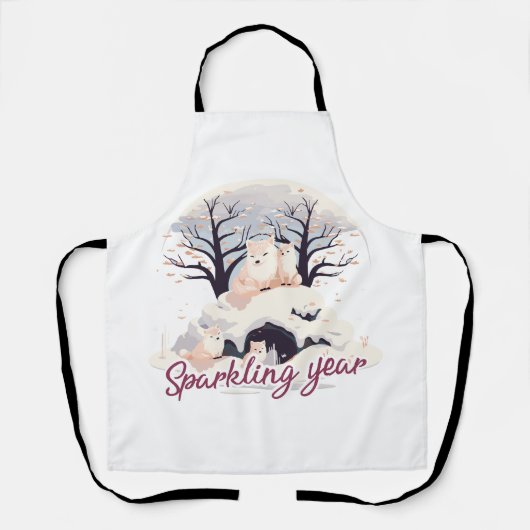 Tablier Sparkling year (Recto)