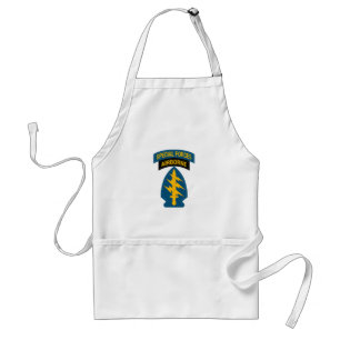 Tablier Special Forces insignia Airborne Tab