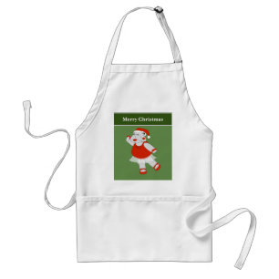 Tablier Spécial Noël Ballerine Hippopotame
