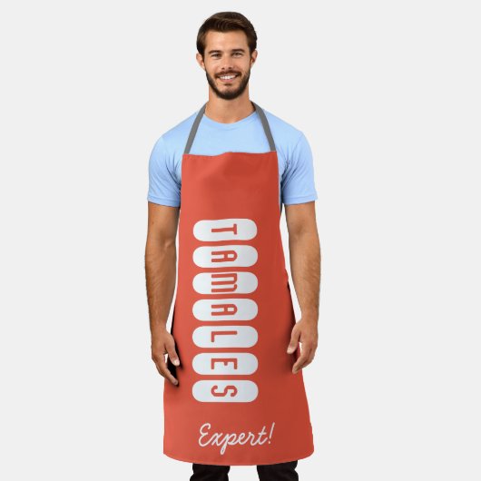 Tablier Spécialiste des tamales (Porté)