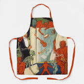 Tablier Spectacle de magie vintage de Carter le Grand (Recto)